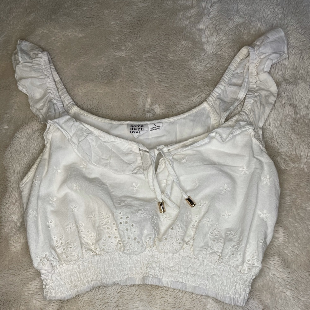 Some days lovin crop top